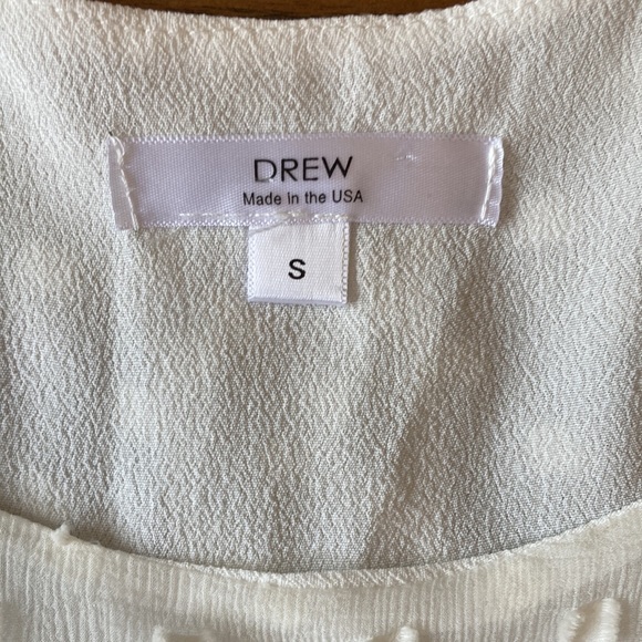 DREW Lightweight White Tank Small - Picture 3 of 3